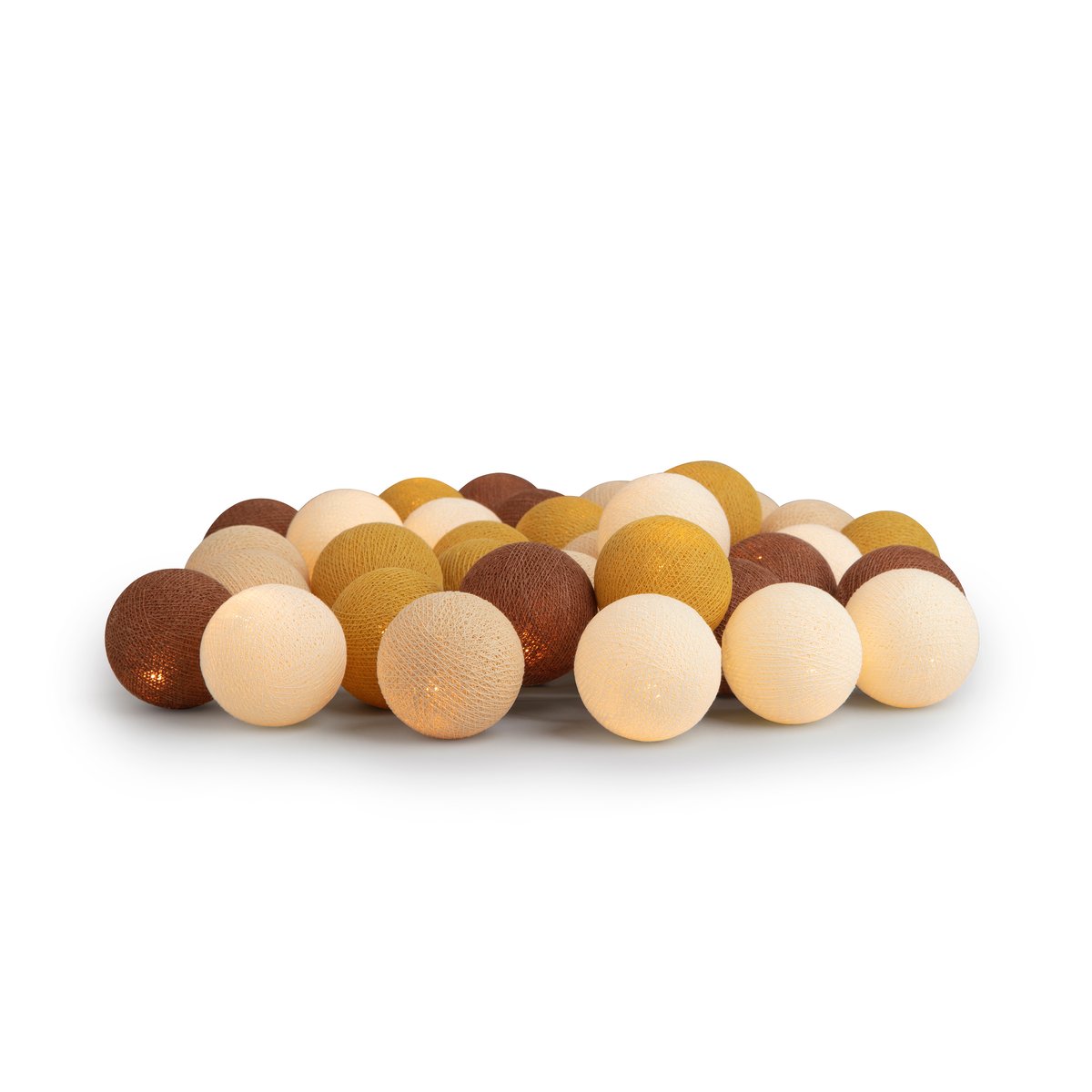 Irislights Biscotti 20 balls | Scandinavian Design | String lights & decorative lighting | Beige