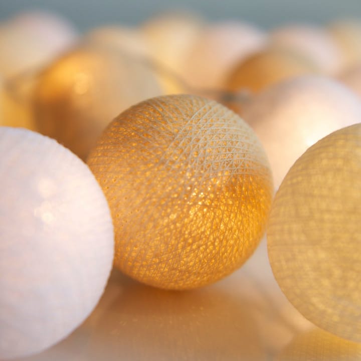Irislights Creamy White - 35 balls - Irislights