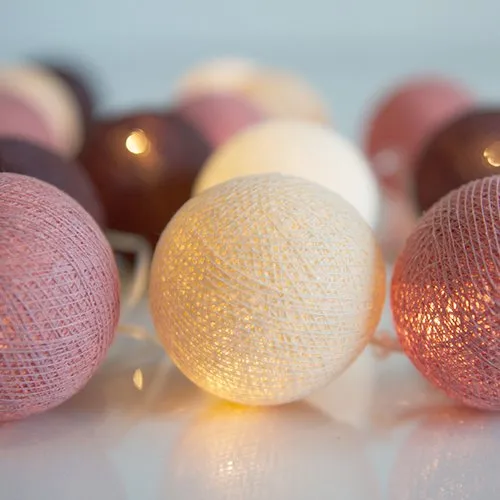 Irislights Dusty Pink, 35 balls Irislights