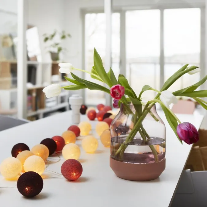 Irislights Dusty Pink, 35 balls Irislights