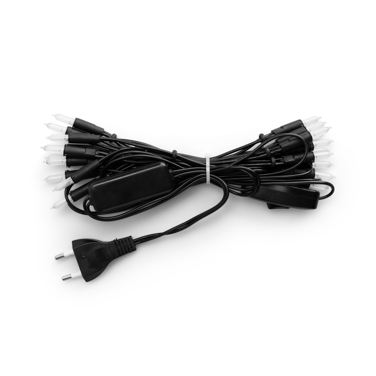 Irislights extra lights black 20 balls | Scandinavian Design | String lights & decorative lighting | Black