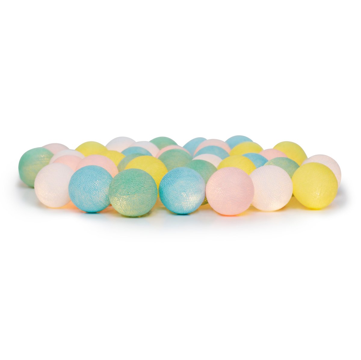 Irislights Fairytale 20 balls | Scandinavian Design | String lights & decorative lighting | Yellow