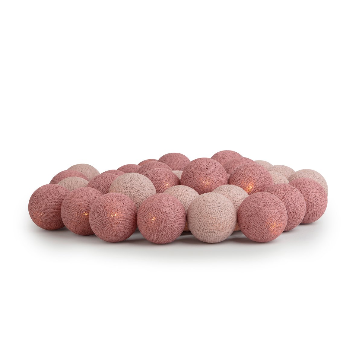 Irislights French rose 35 balls | Scandinavian Design | String lights & decorative lighting | Pink