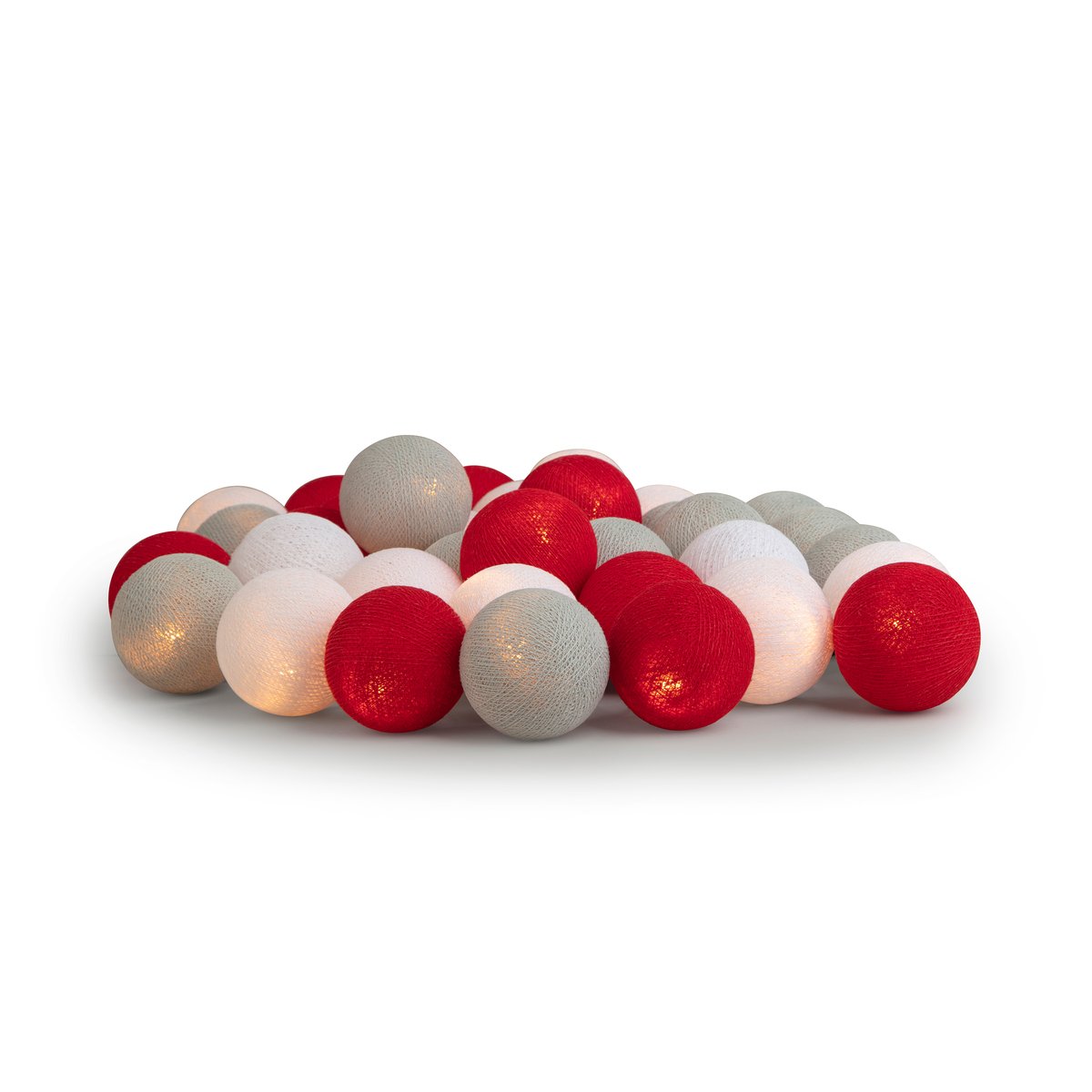 Irislights Noelle 20 balls | Scandinavian Design | String lights & decorative lighting | Grey