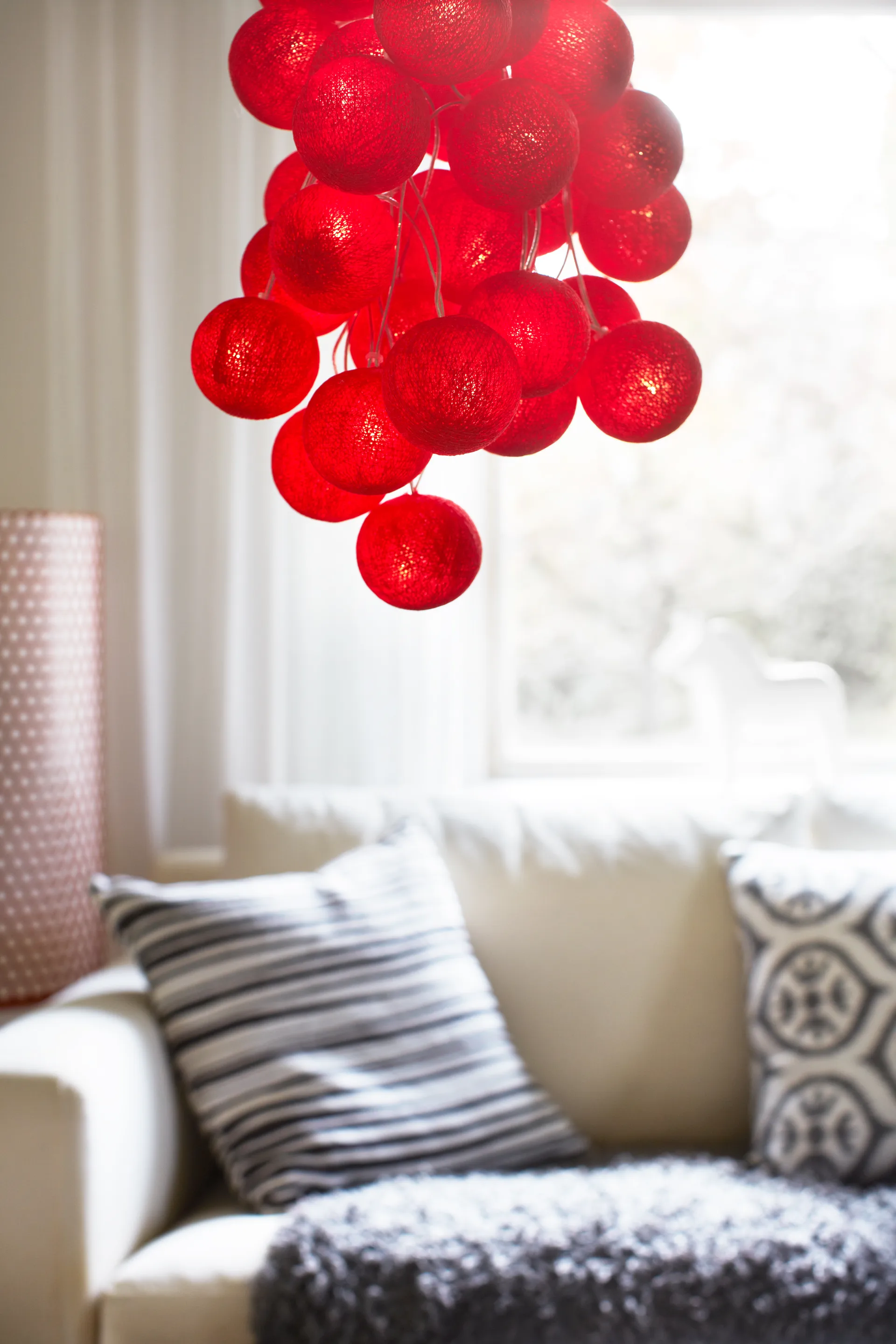 Irislights string lights, Simply red, 20 balls Irislights