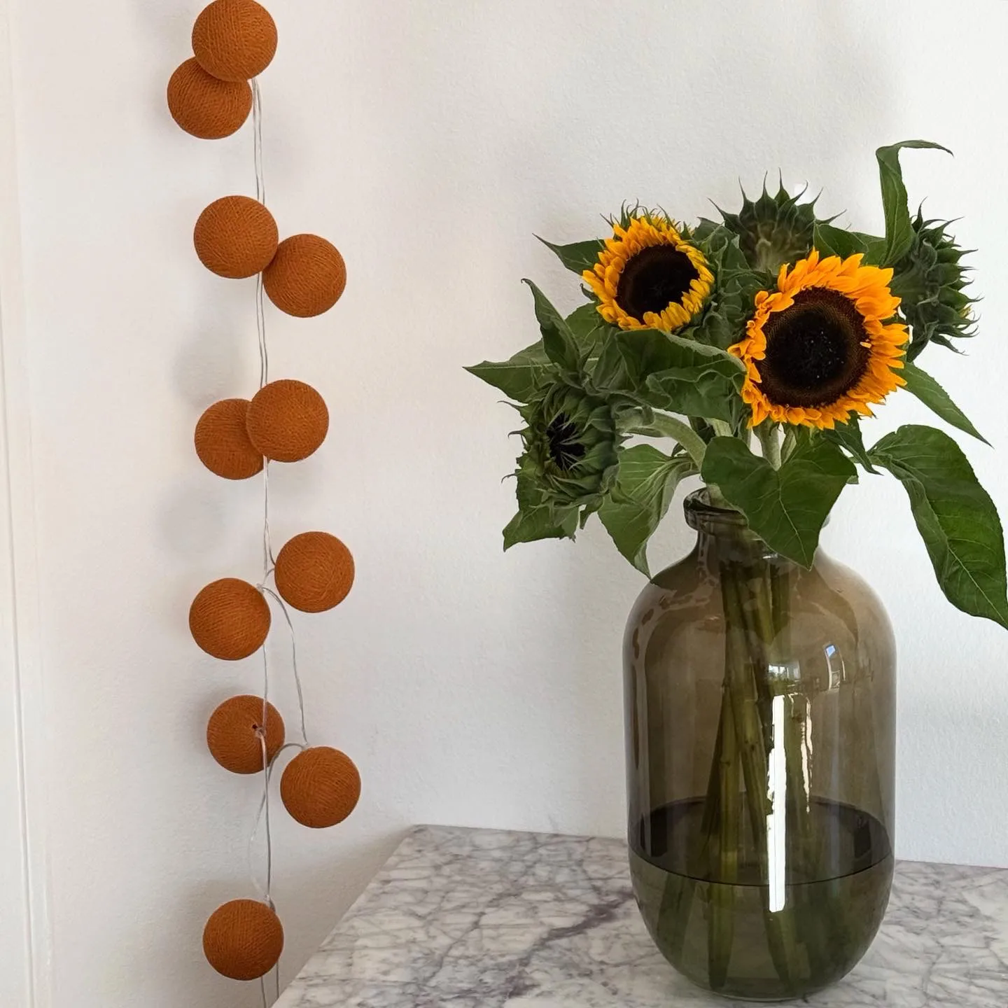 Irislights string lights, Terracotta, 20 balls Irislights