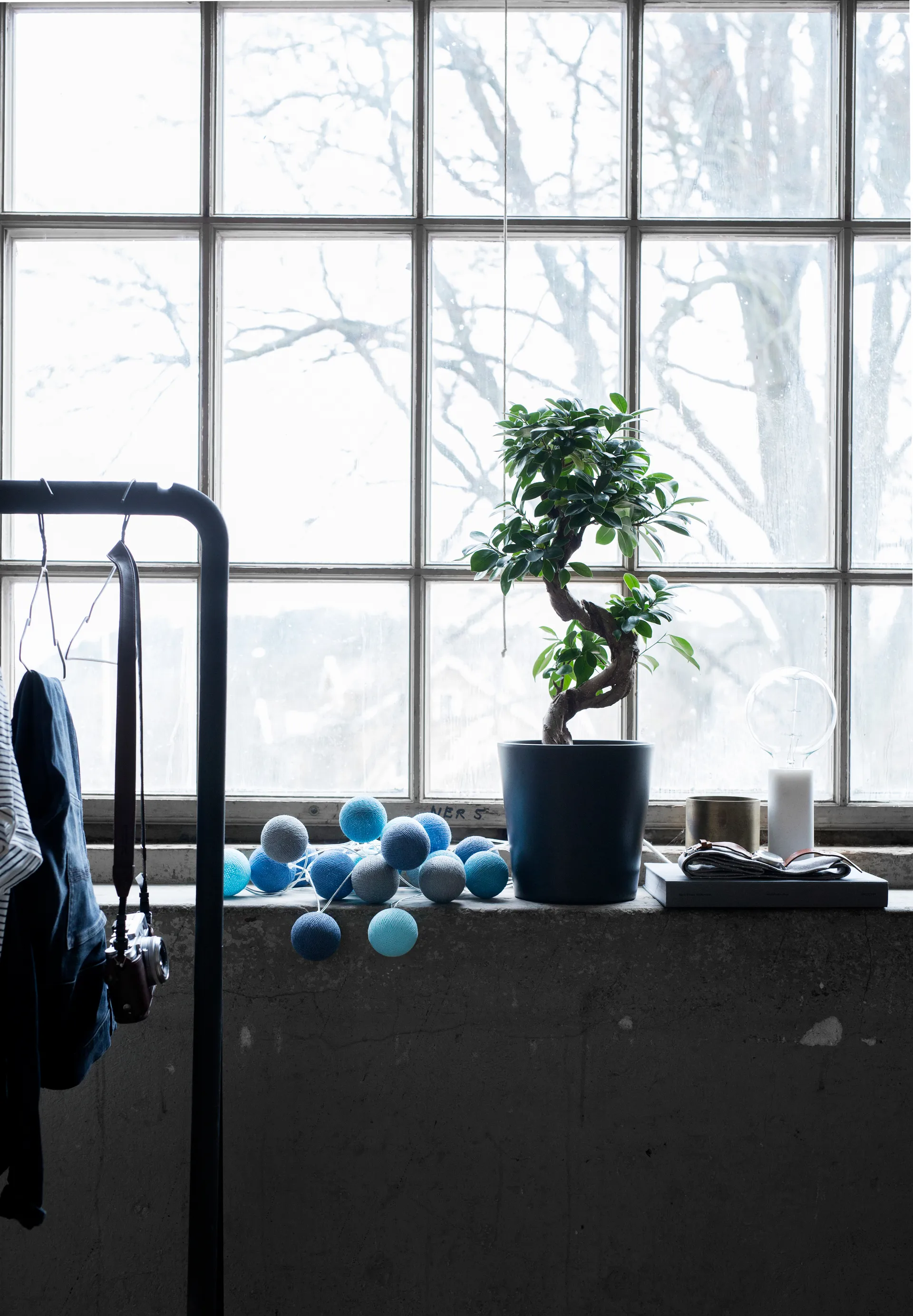 Ocean blue 35-light 390 cm, Blue Irislights