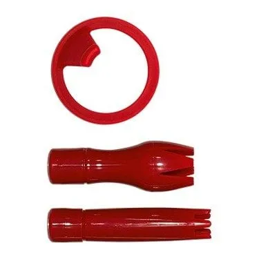 Accessories/Spare part set of 3 pieces - Red - ISi