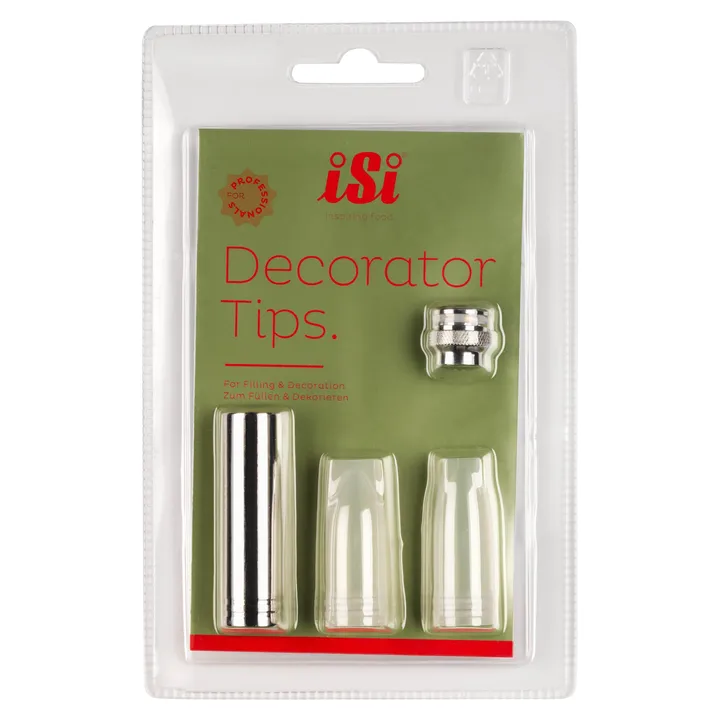 Decoration set including connector - 3-pack - ISi