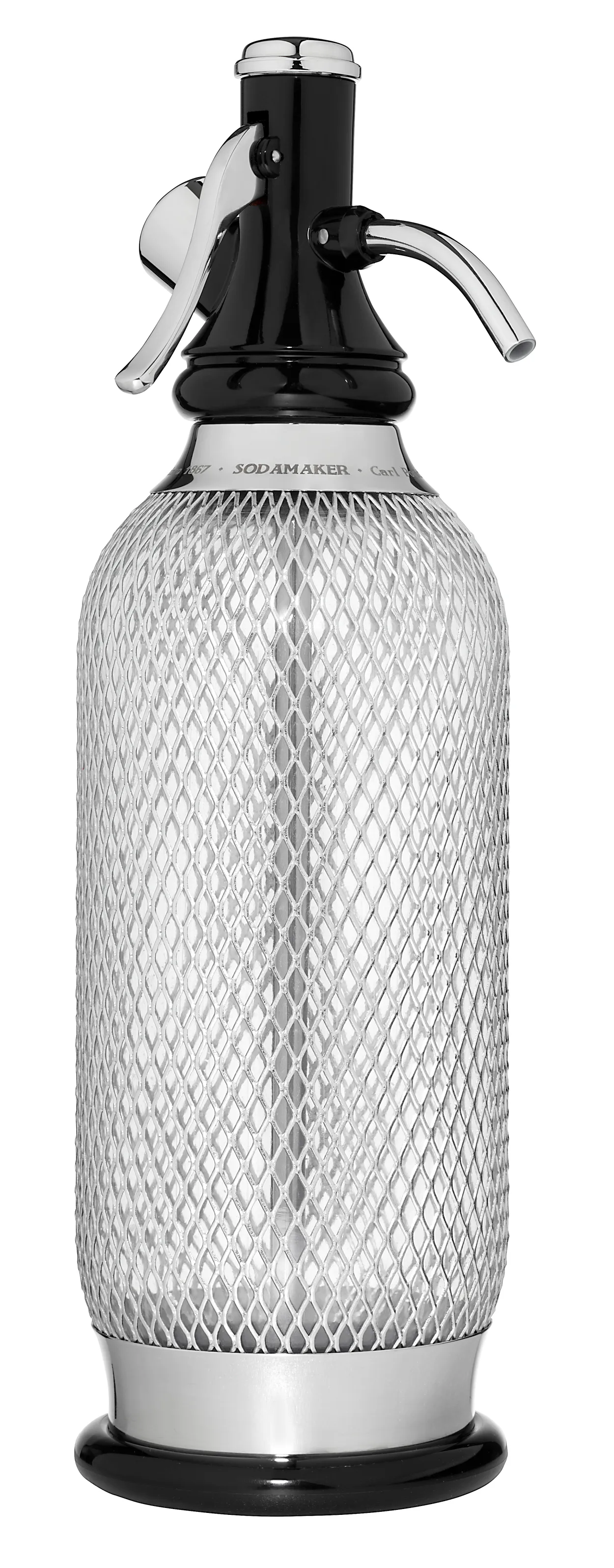 ISi Sodamaker classic 1 L | Scandinavian Design | Silver-coloured