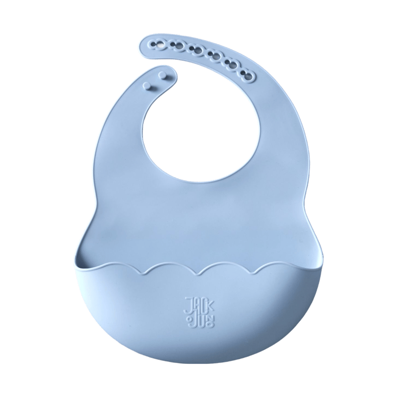 Jack o Juno Poppy bib Pale blue