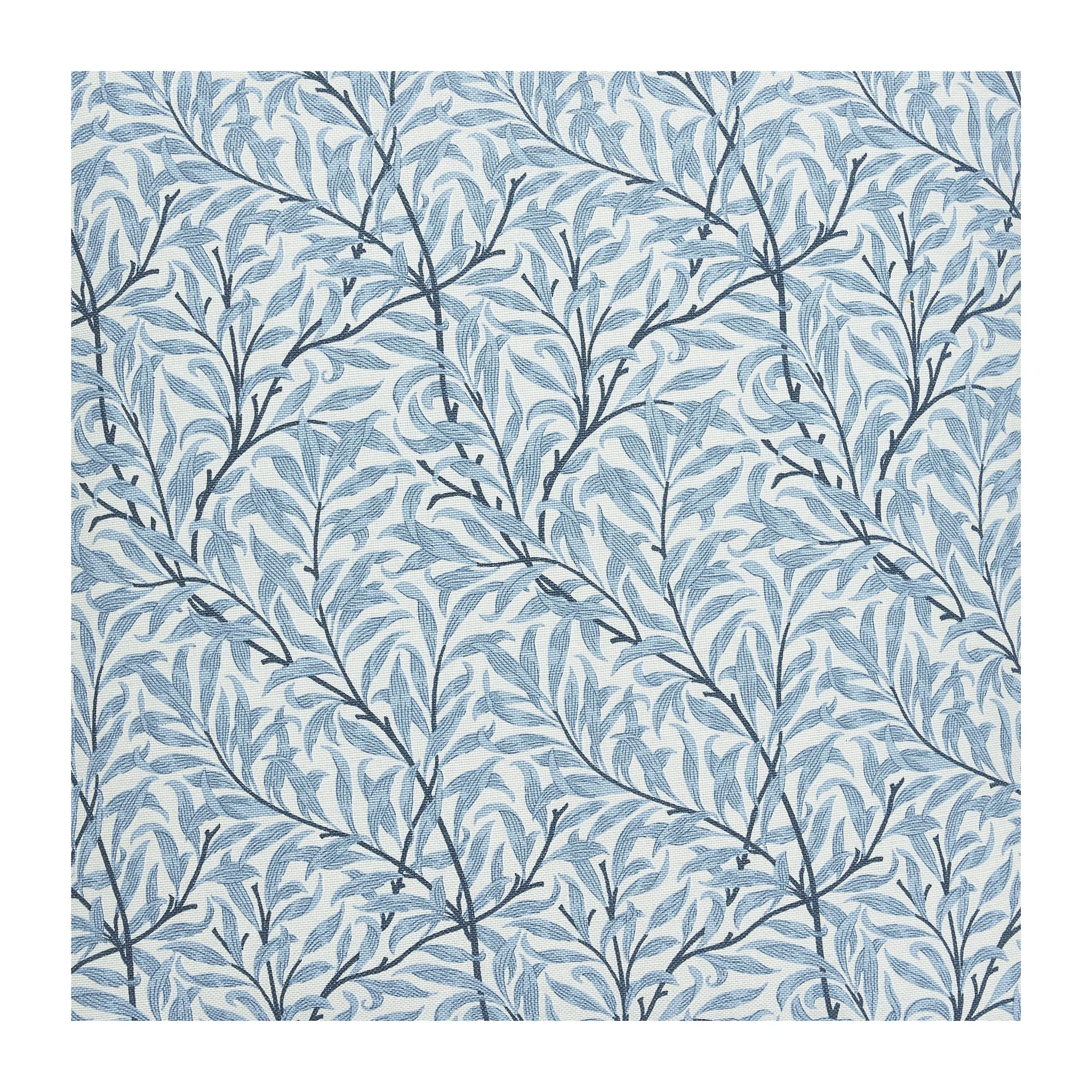 Ramas fabric, White-light blue Jakobsdals