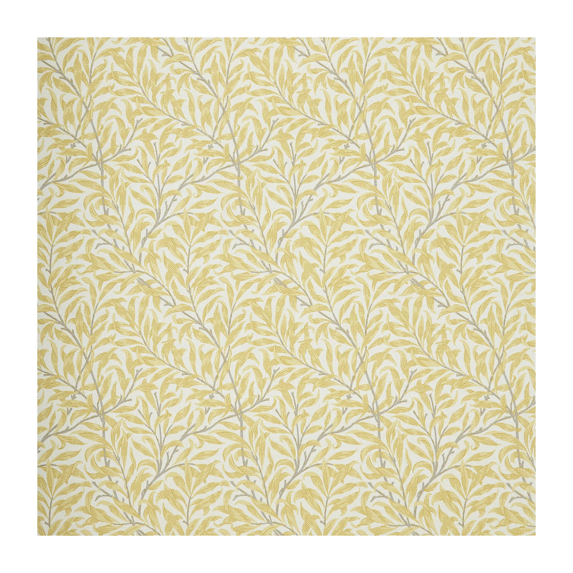 Ramas fabric, White-yellow Jakobsdals