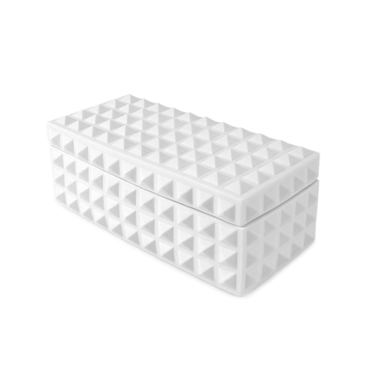 Square Stud box - White - Jonathan Adler