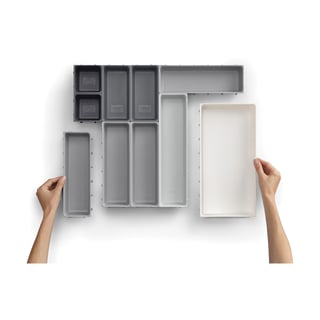 Joseph Joseph Blox cutlery set 10 pieces Grey