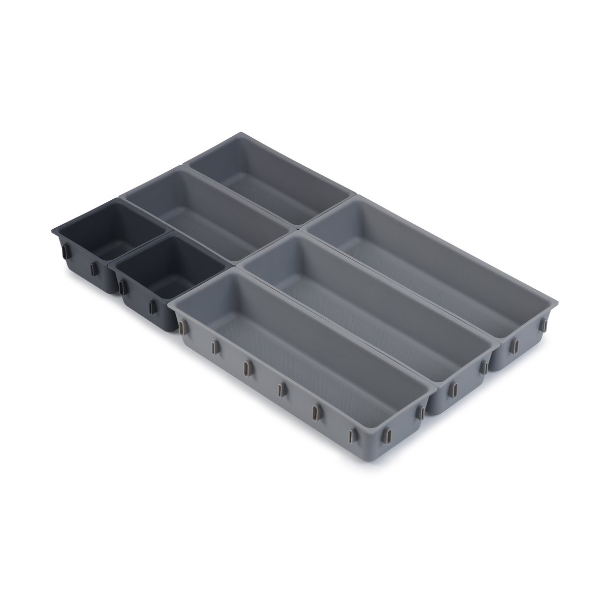 Joseph Joseph Blox organization set 7 pieces Grey | Scandinavian Design | Boxes & jars | Grey