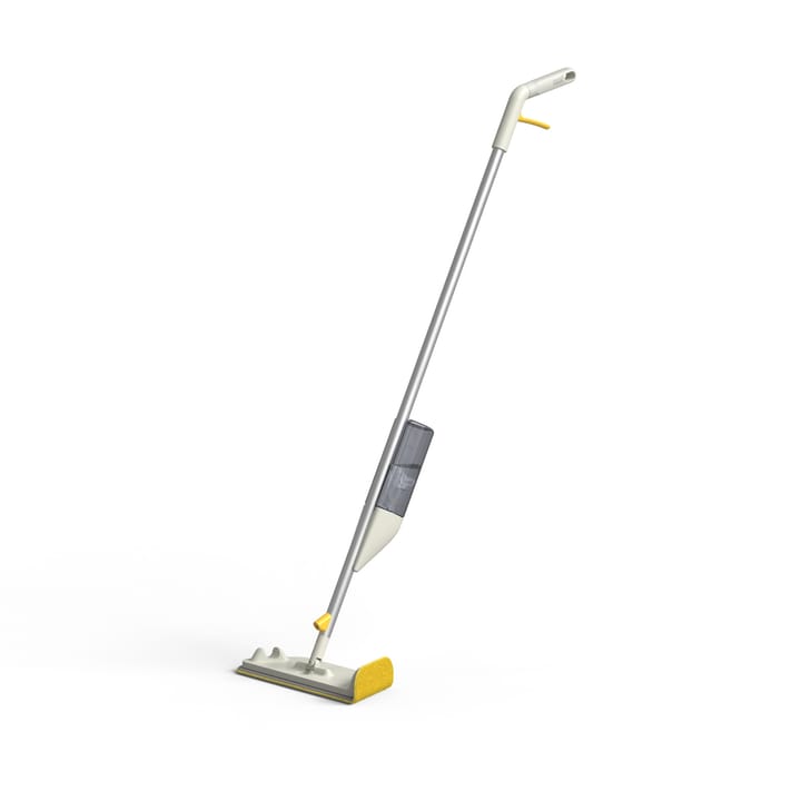 Cleantech 2-in-1 floor mop with scrubber - Light Stone - Joseph Joseph