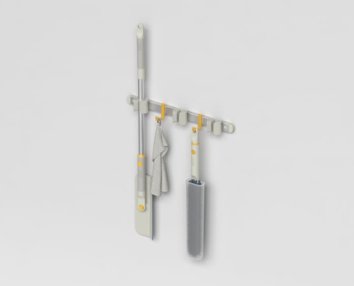 Cleantech storage rail, Silver Joseph Joseph