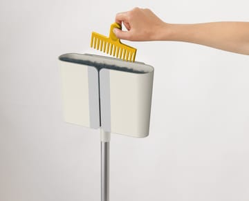 Cleantech wall-mounted dustpan brush - Stone - Joseph Joseph