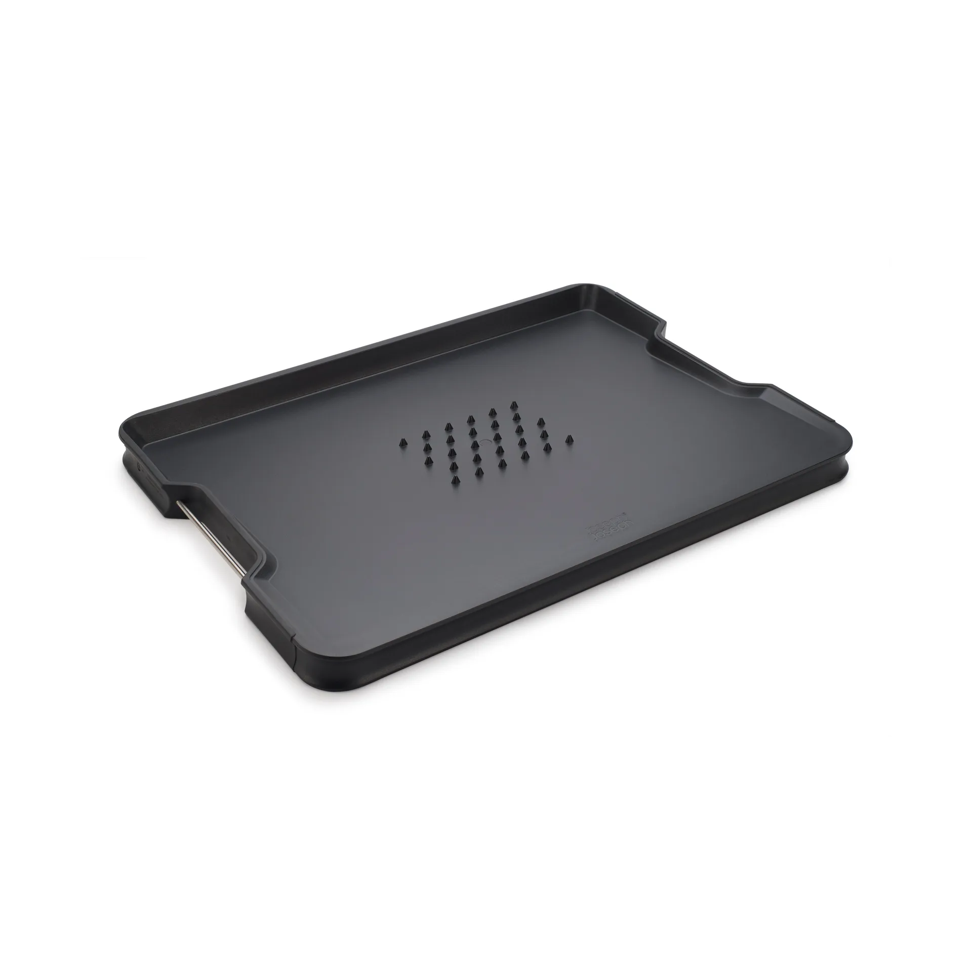 Cut & carve cutting board plus black, Large Joseph Joseph
