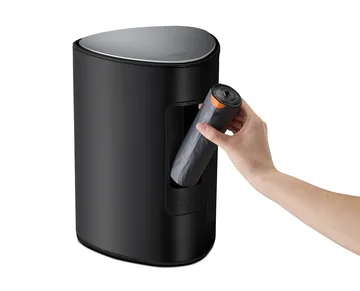 Easystore pedal bin 5 L - Matte Black - Joseph Joseph