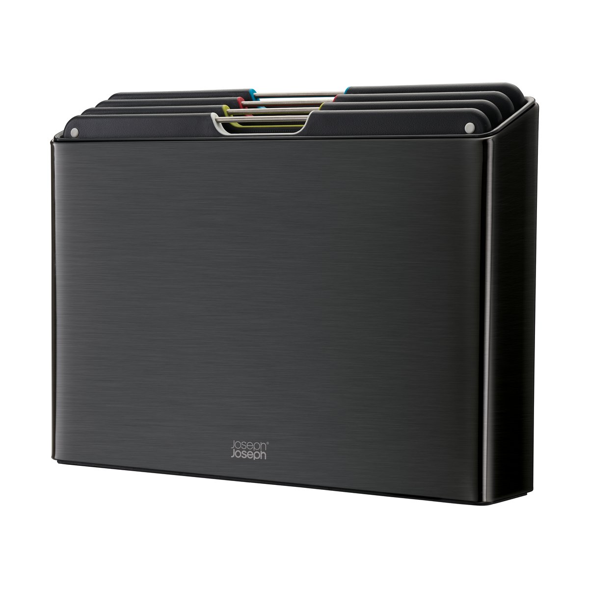 Joseph Joseph Folio steel cutting board 4 pieces Black