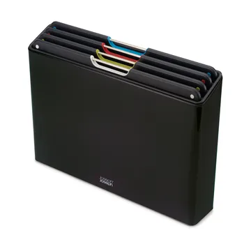 Folio steel cutting board 4 pieces - Black - Joseph Joseph