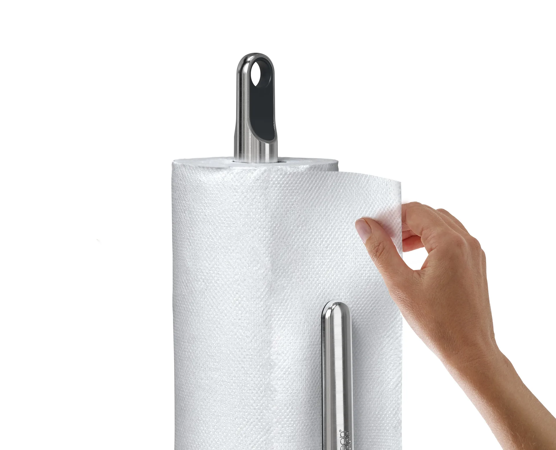 Hold Easy-Tear paper towel holder, Graphite Joseph Joseph