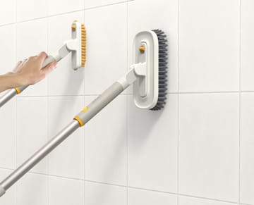 Joseph Joseph Cleantech 2-in-1 tile scrubber - Stone - Joseph Joseph
