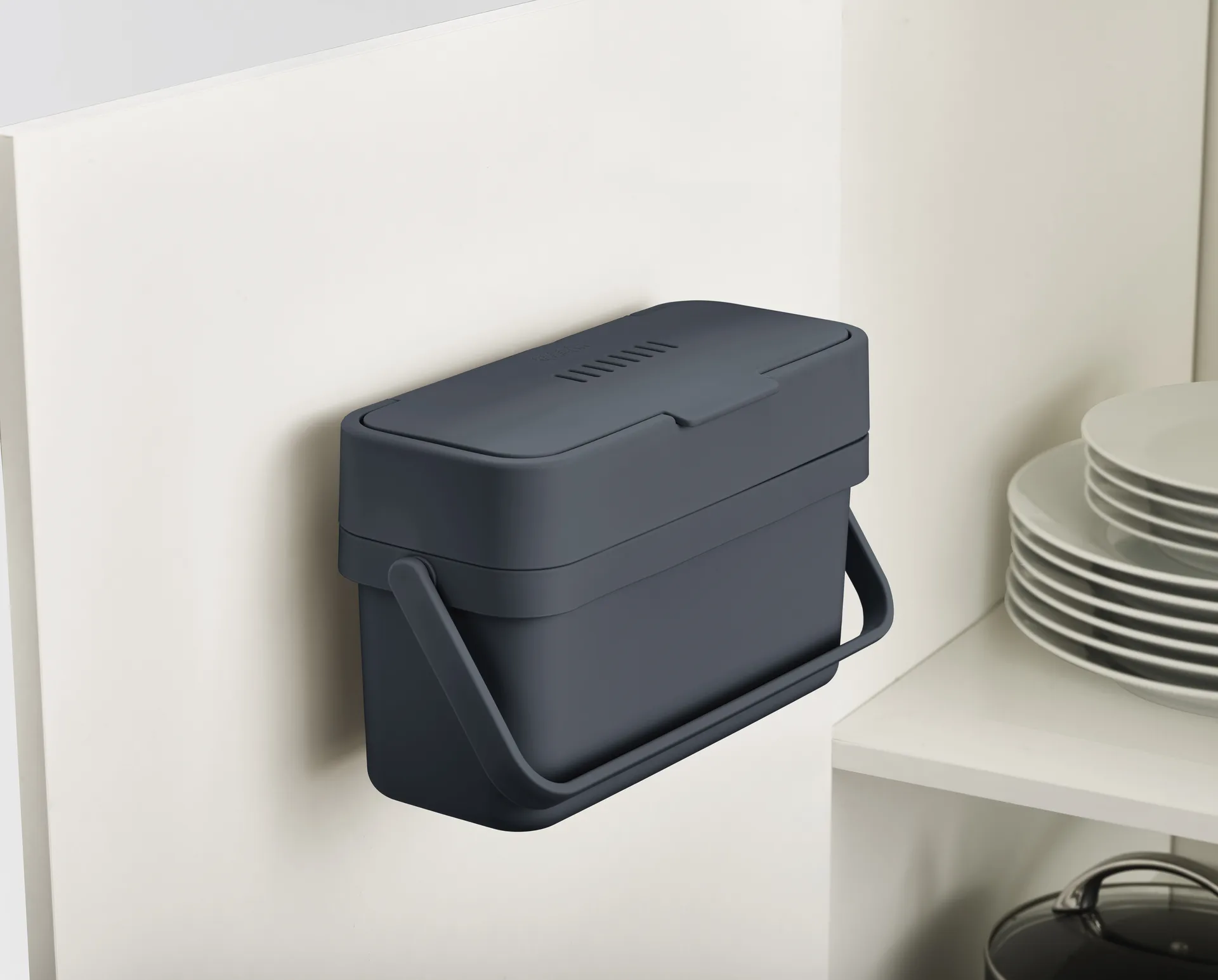 Joseph Joseph Compo 4 food waste bin, Graphite Joseph Joseph