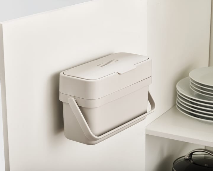Joseph Joseph Compo 4 food waste bin, Stone Joseph Joseph