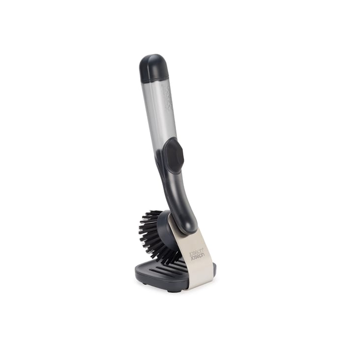 Joseph Joseph Sinktech dish brush steel stand - Clear - Joseph Joseph