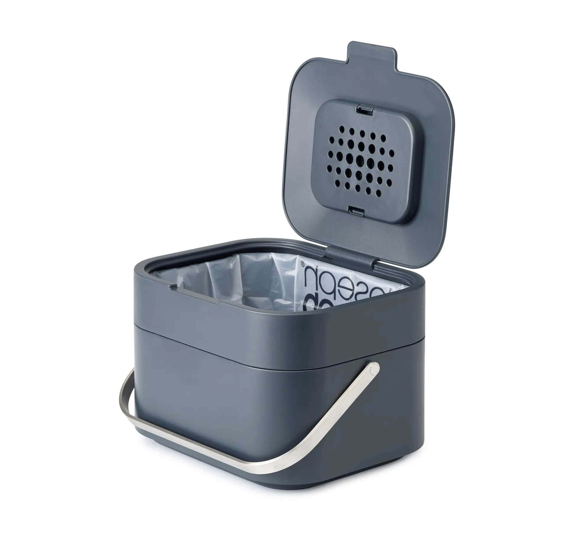 Joseph Joseph Stack 4 food waste bin, Graphite Joseph Joseph