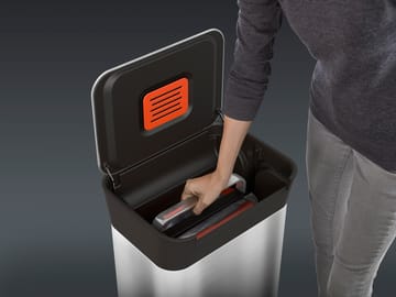 Joseph Joseph Titan trash compactor pedal bin 30 L - Stainless steel - Joseph Joseph