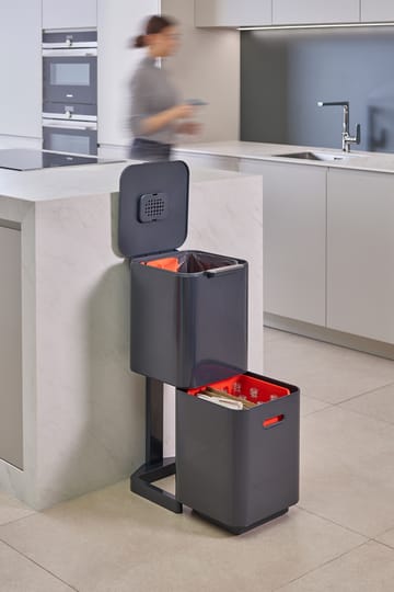 Joseph Joseph Totem Compact trash bin 40 L - Graphite - Joseph Joseph