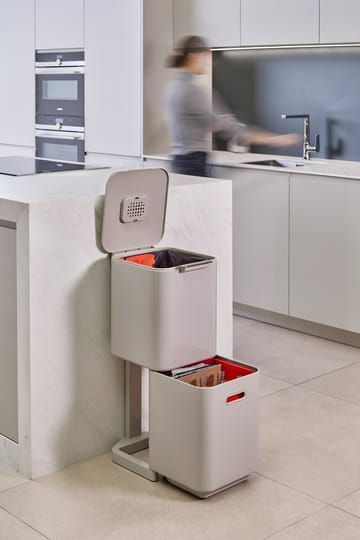 Joseph Joseph Totem Compact trash bin 40 L - Stone - Joseph Joseph