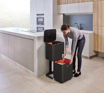 Joseph Joseph Totem Max trash bin 60 L - Carbon black - Joseph Joseph