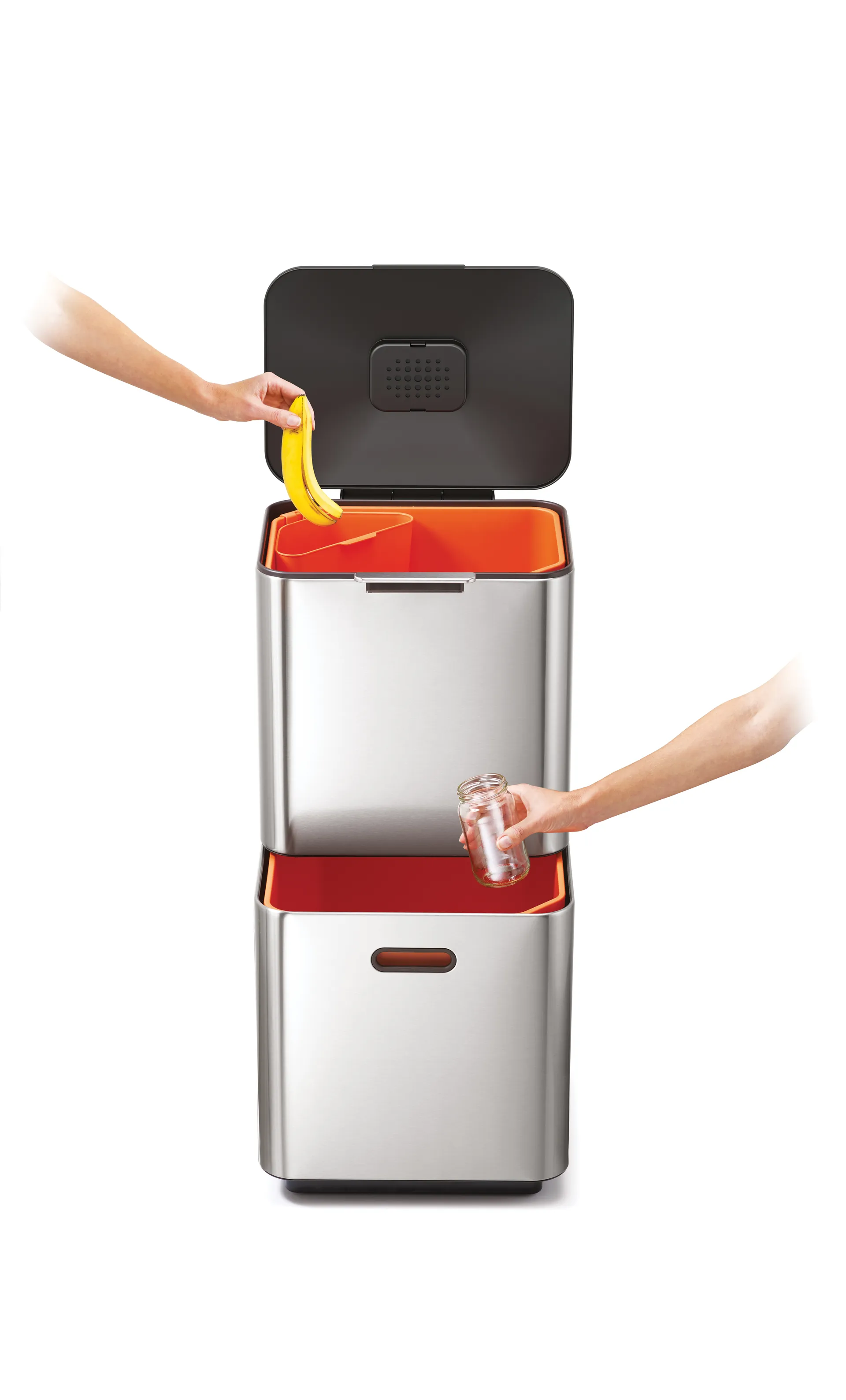 Joseph Joseph Totem Max trash bin 60 L, Stainless steel Joseph Joseph