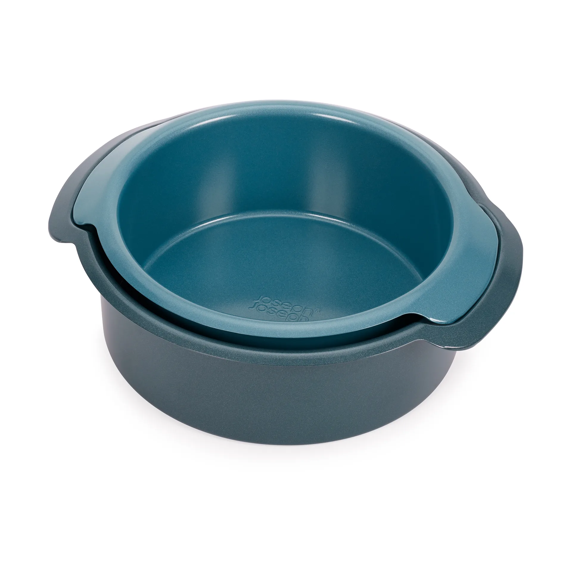 Nest Bake round baking pan 2-piece set, Blue Joseph Joseph