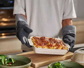 Pinch oven mitt right-handed 34.5 cm - Grey - Joseph Joseph