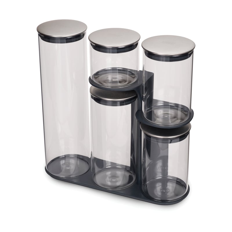 Joseph Joseph Podium storage jar 32.6 cm Steel