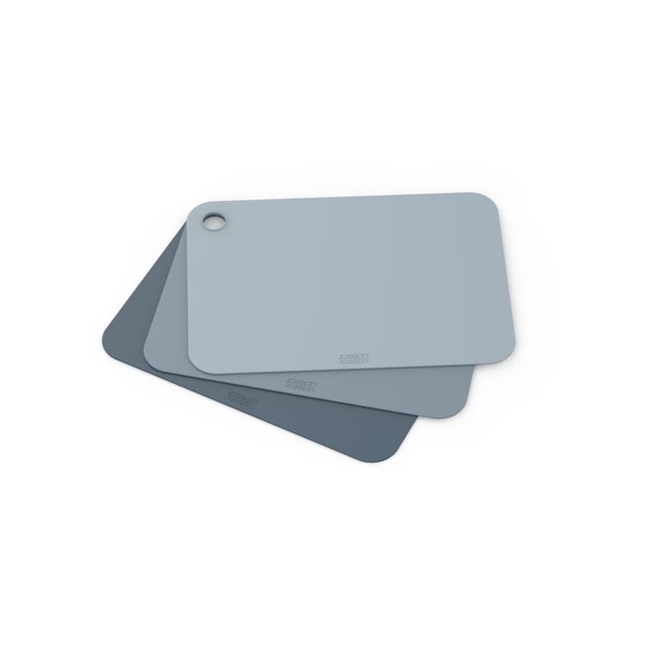 Pop Cutting Board 3-Pack, Blue Joseph Joseph