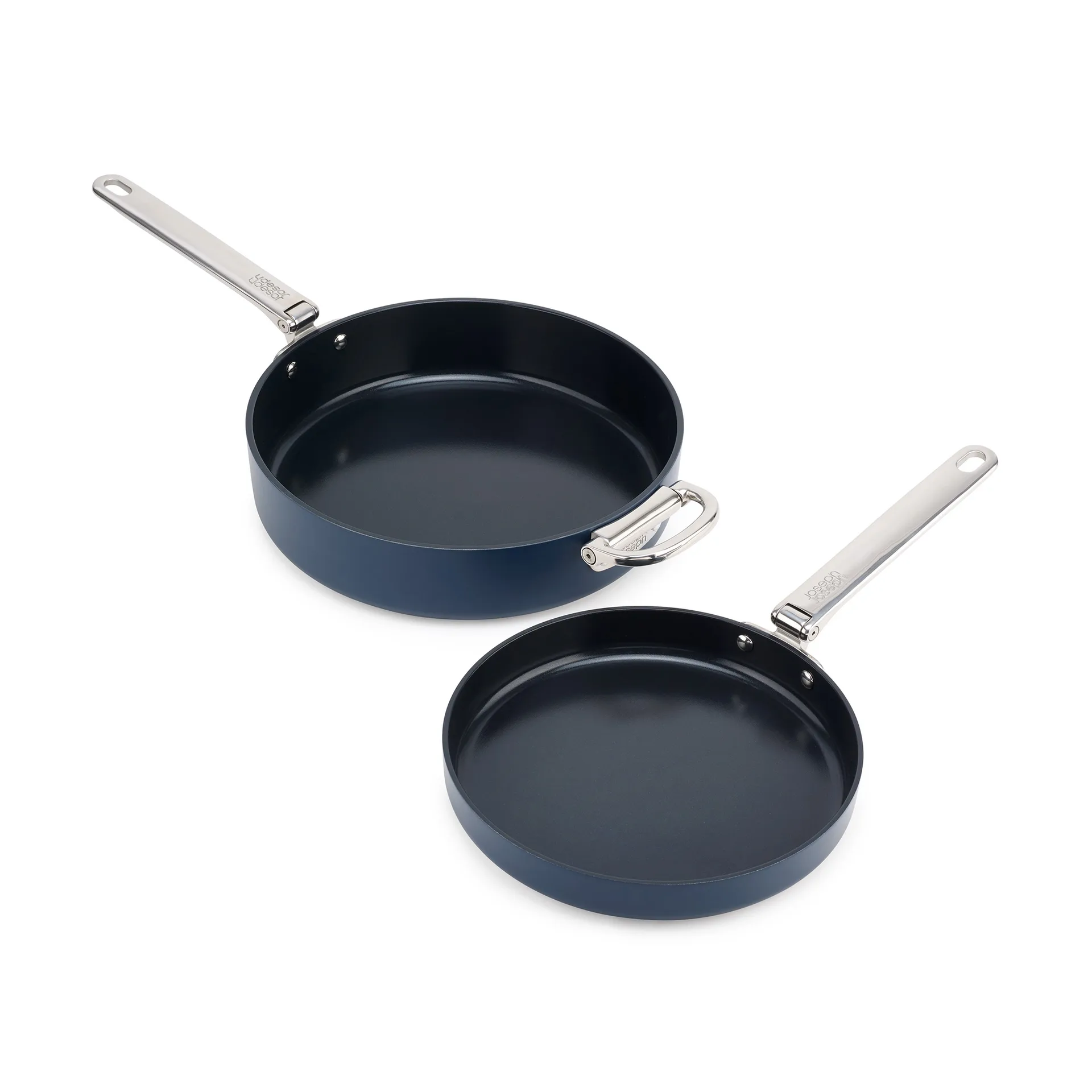 Space non-stick frying pan 2 pieces, Blue Joseph Joseph