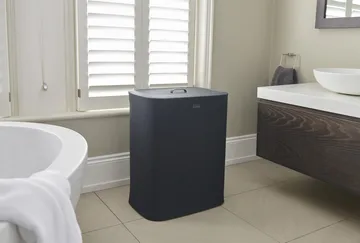 Tota laundry basket 90 L - Black - Joseph Joseph