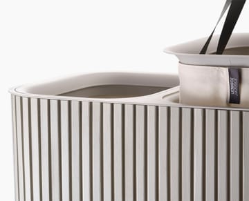 Tota Luxe laundry basket 90 L - Ecru - Joseph Joseph