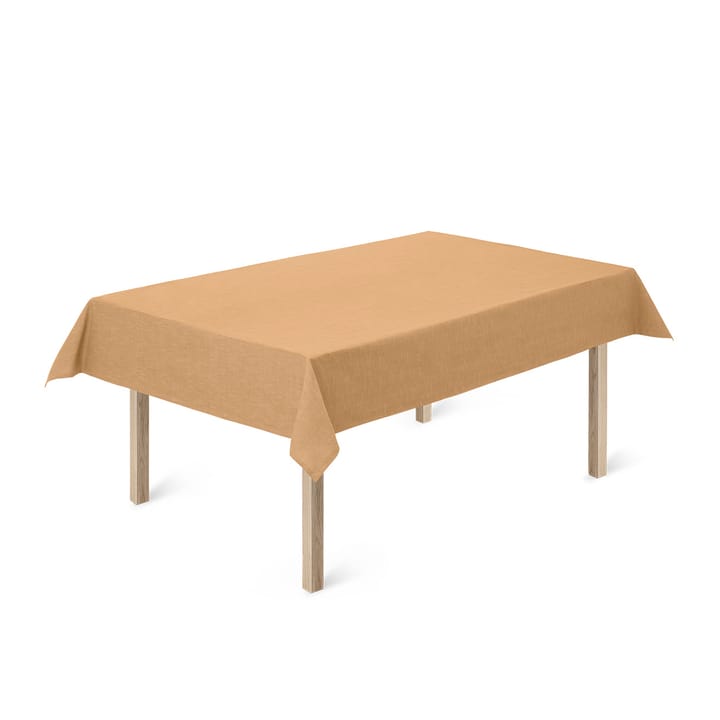 Basic cotton table cloth 150x270 cm - ocher - Juna