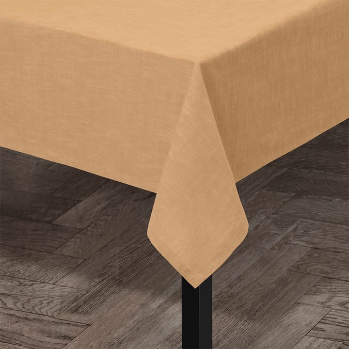 Basic cotton table cloth 150x370 cm - ocher - Juna