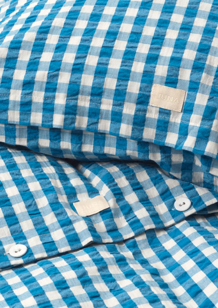 Bæk&Bølge bed set 150x210 cm, Blue birch Juna