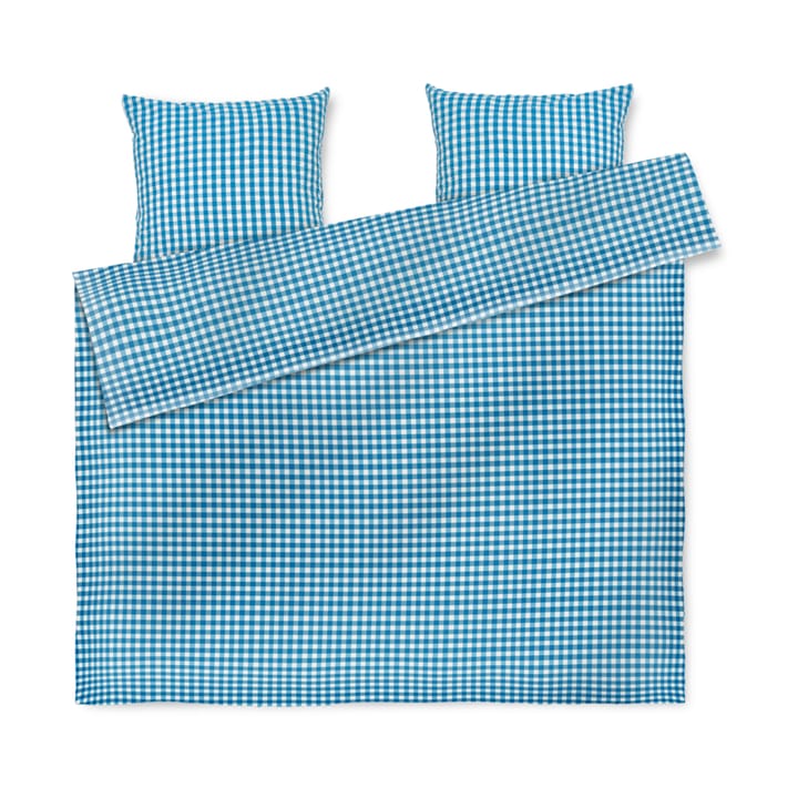 Bæk&Bølge bed set 220x220 cm - Blue birch - Juna