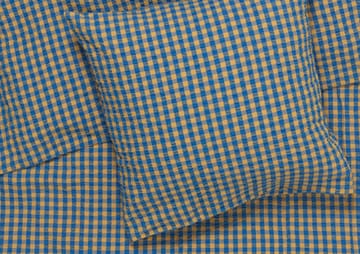 Bæk&Bølge bed set 220x220 cm - Blue ochre - Juna